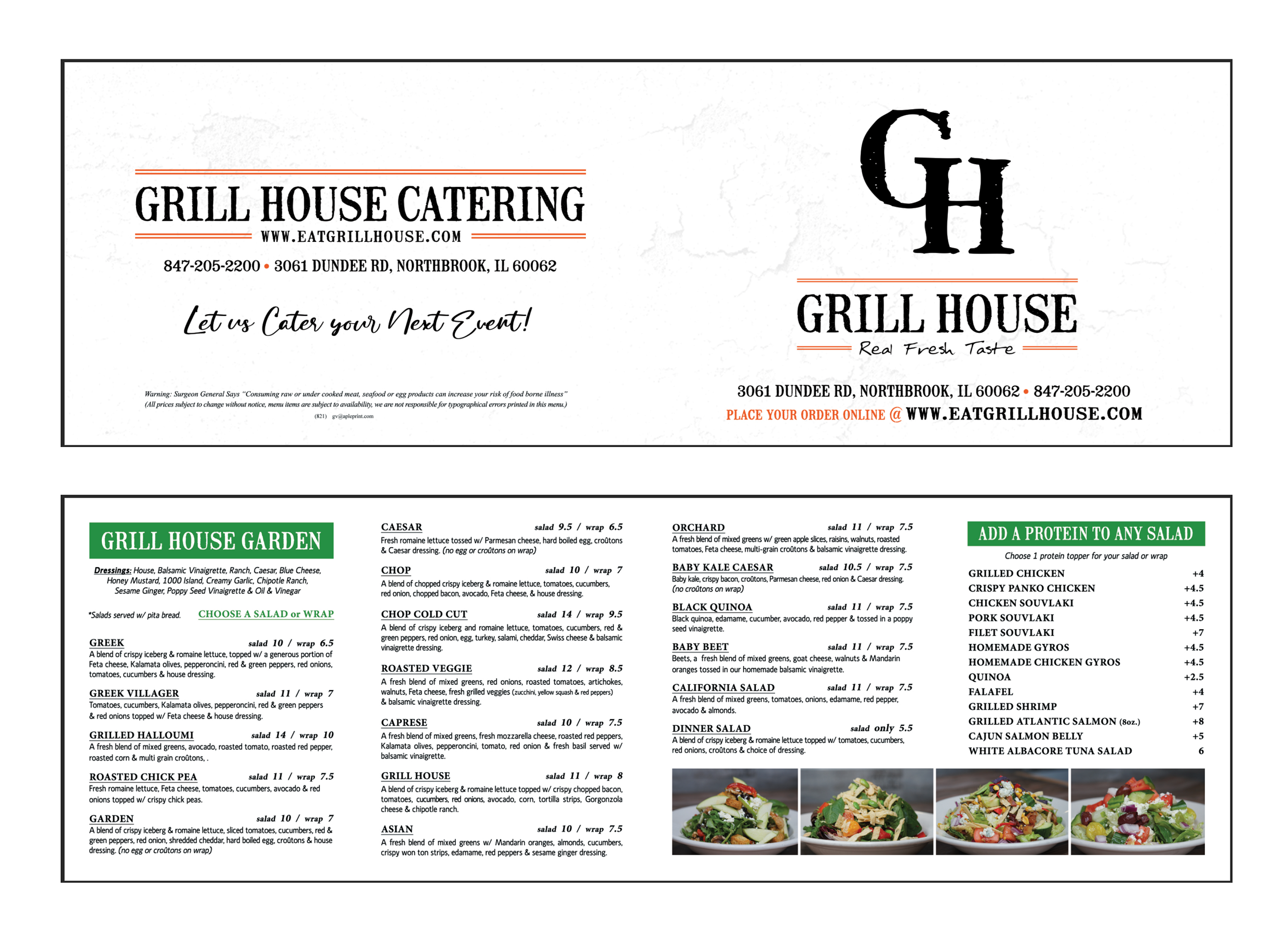 Menu Grill House
