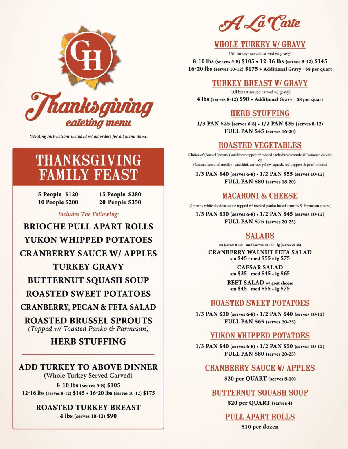 Thanksgiving Grill House